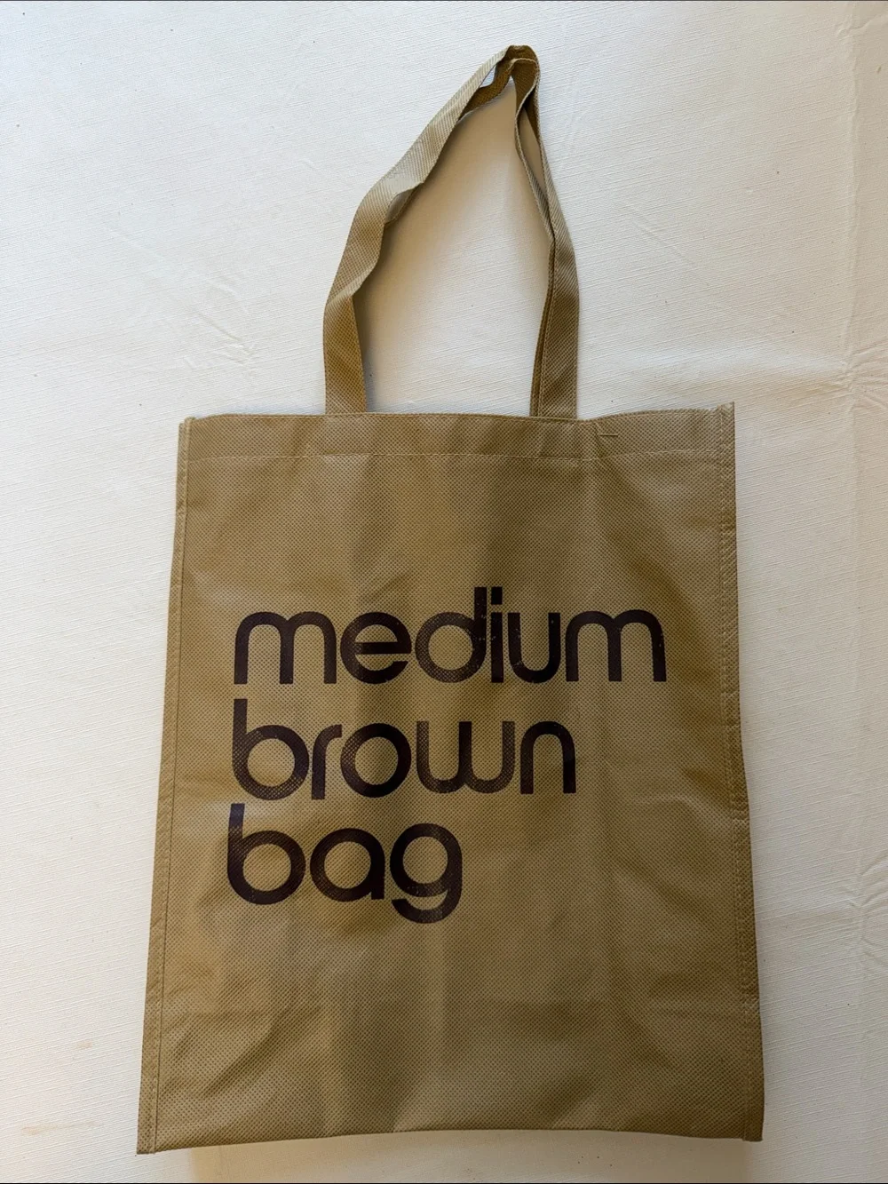 Medium Brown Tote Bag polyester, lightweight foldable, Bloomingdale’s